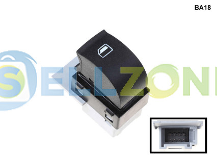 Διακόπτης ηλεκτρικού παραθύρου συνοδηγού για Audi A3 A6 Q3 - BA18